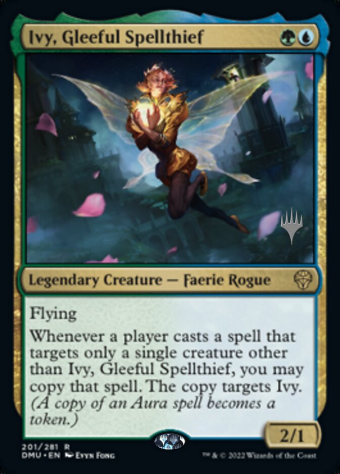 Ivy, Gleeful Spellthief (Promo Pack) [Dominaria United Promos] | Dumpster Cat Games