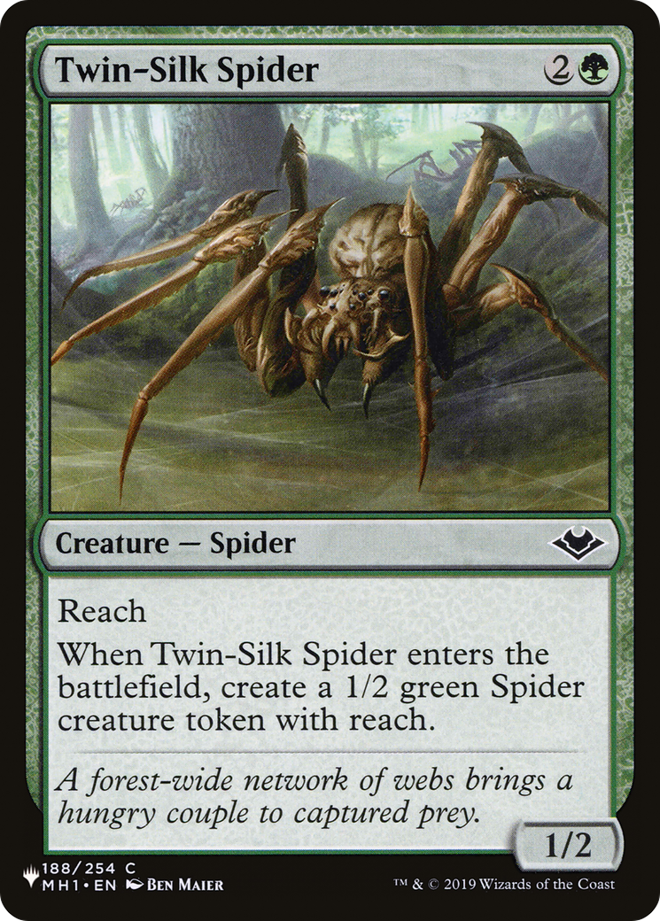 Twin-Silk Spider [The List] | Dumpster Cat Games