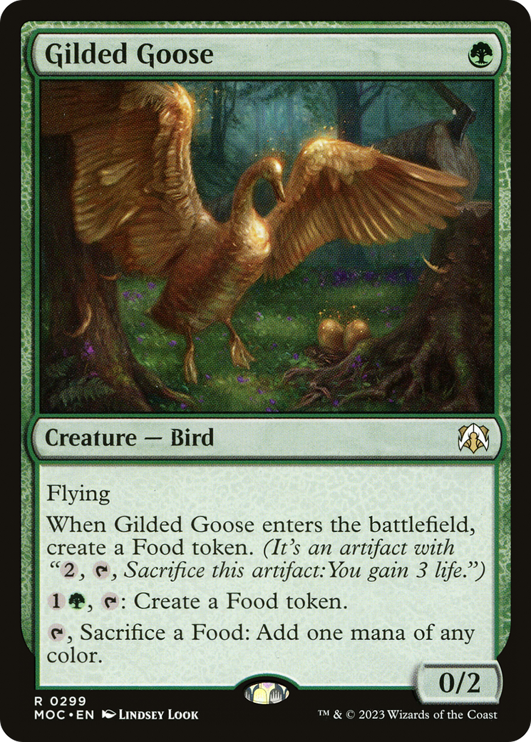 Gilded Goose [March of the Machine Commander] | Dumpster Cat Games