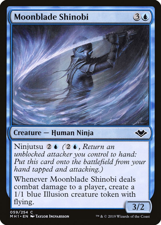 Moonblade Shinobi [Modern Horizons] | Dumpster Cat Games