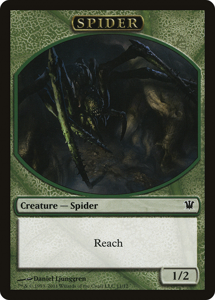 Insect // Spider Double-Sided Token [Innistrad Remastered Tokens] | Dumpster Cat Games