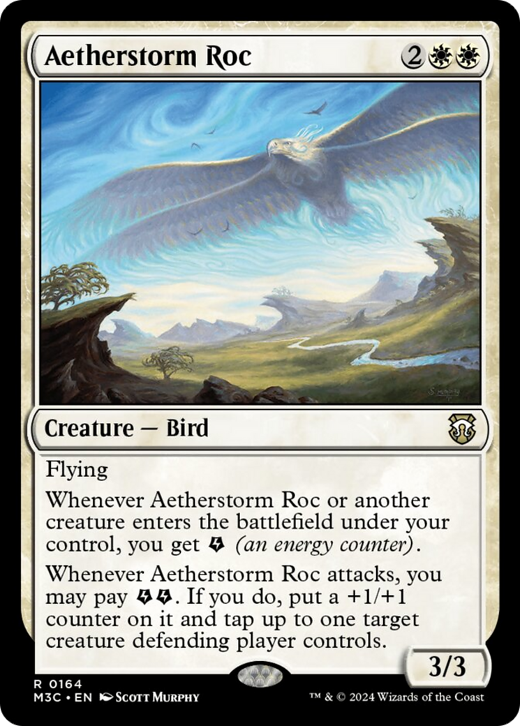 Aetherstorm Roc [Modern Horizons 3 Commander] | Dumpster Cat Games