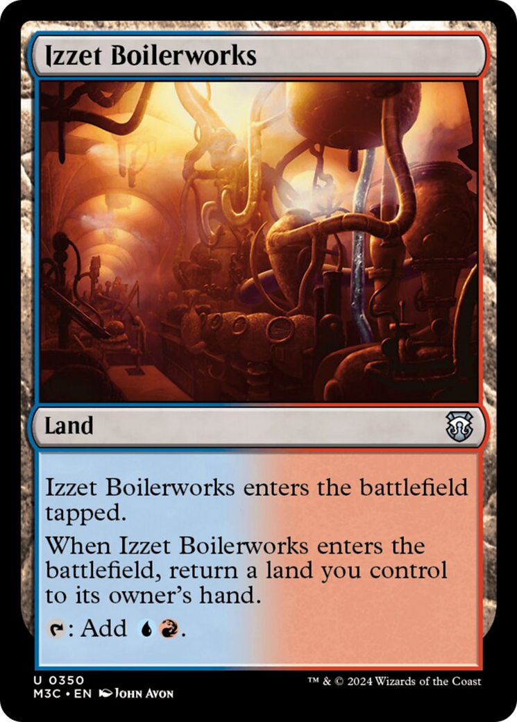 Izzet Boilerworks [Modern Horizons 3 Commander] | Dumpster Cat Games