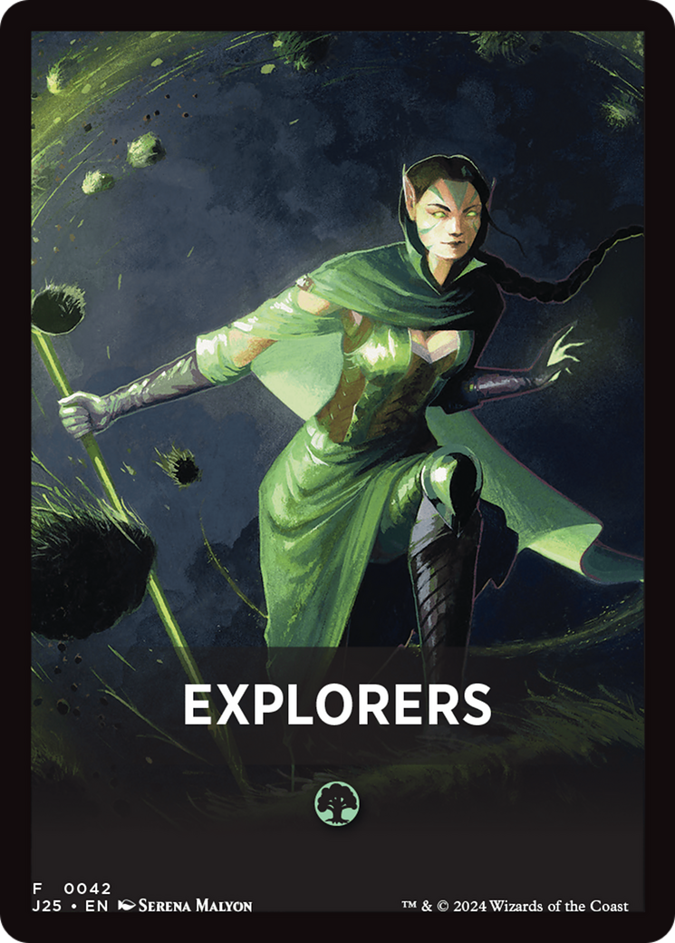 Explorers Theme Card [Foundations Jumpstart Front Cards] | Dumpster Cat Games