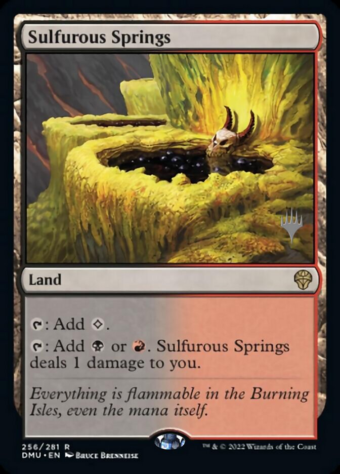 Sulfurous Springs (Promo Pack) [Dominaria United Promos] | Dumpster Cat Games