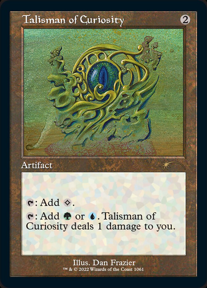 Talisman of Curiosity (Foil Etched) [Secret Lair Drop Series] | Dumpster Cat Games