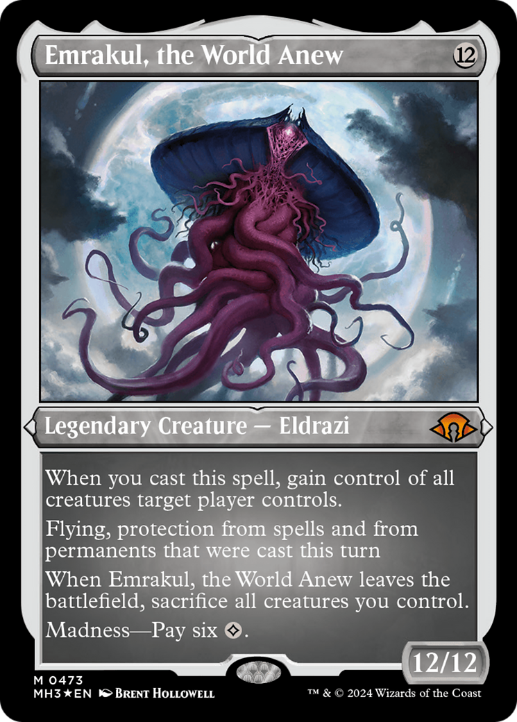 Emrakul, the World Anew (Foil Etched) [Modern Horizons 3] | Dumpster Cat Games