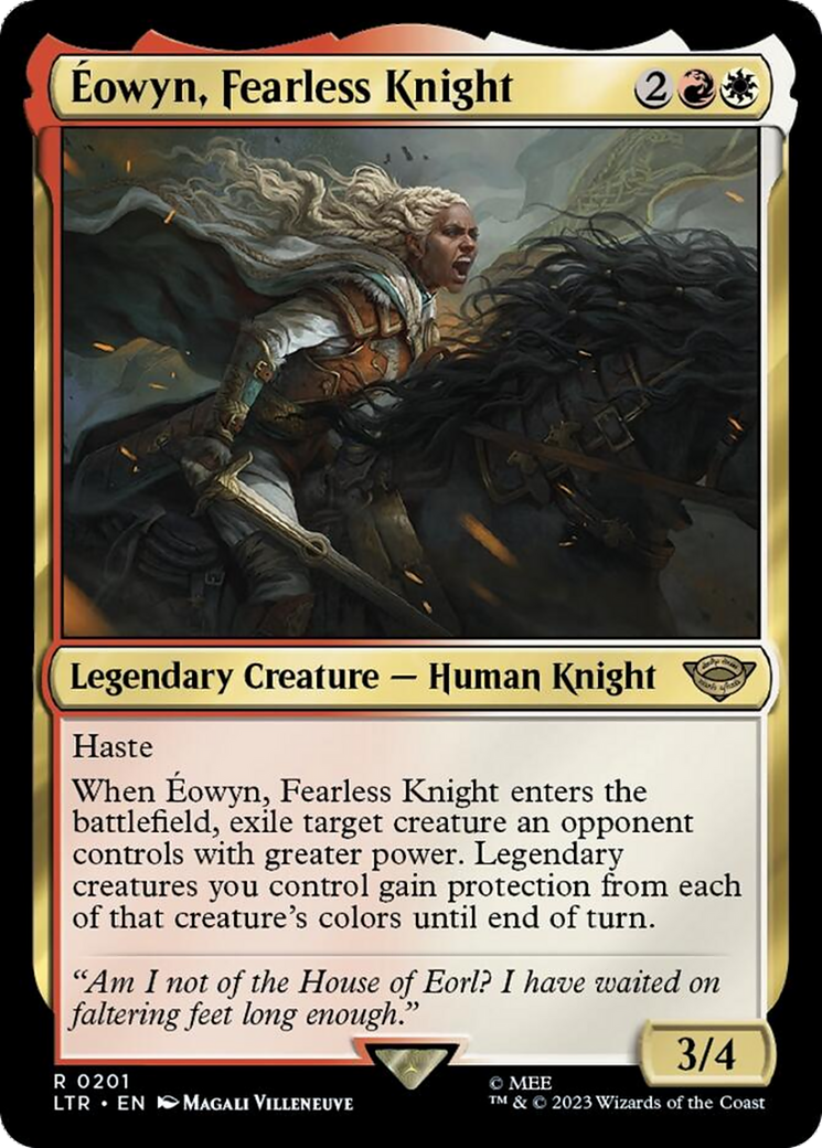 Eowyn, Fearless Knight [The Lord of the Rings: Tales of Middle-Earth] | Dumpster Cat Games