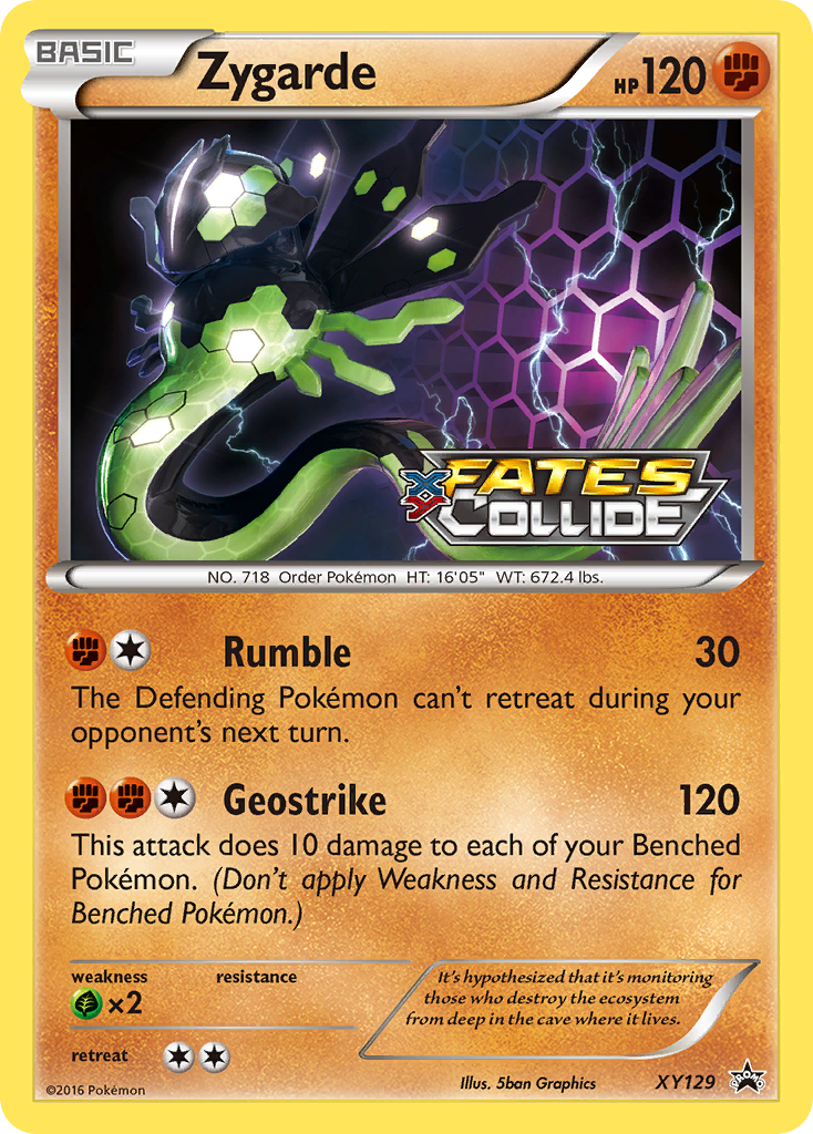 Zygarde (XY129) [XY: Black Star Promos] | Dumpster Cat Games