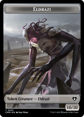 Eldrazi // Myr Double-Sided Token [Commander Masters Tokens] | Dumpster Cat Games