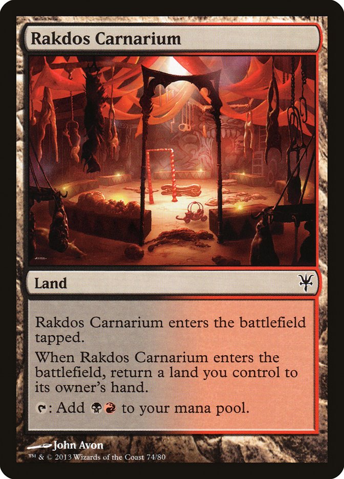 Rakdos Carnarium [Duel Decks: Sorin vs. Tibalt] | Dumpster Cat Games