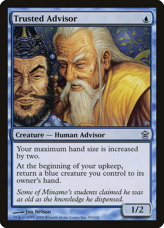 Trusted Advisor [Saviors of Kamigawa] | Dumpster Cat Games