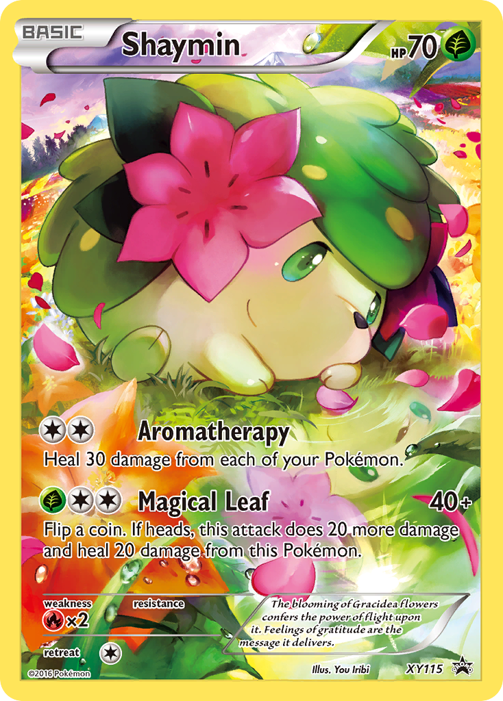 Shaymin (XY115) [XY: Black Star Promos] | Dumpster Cat Games