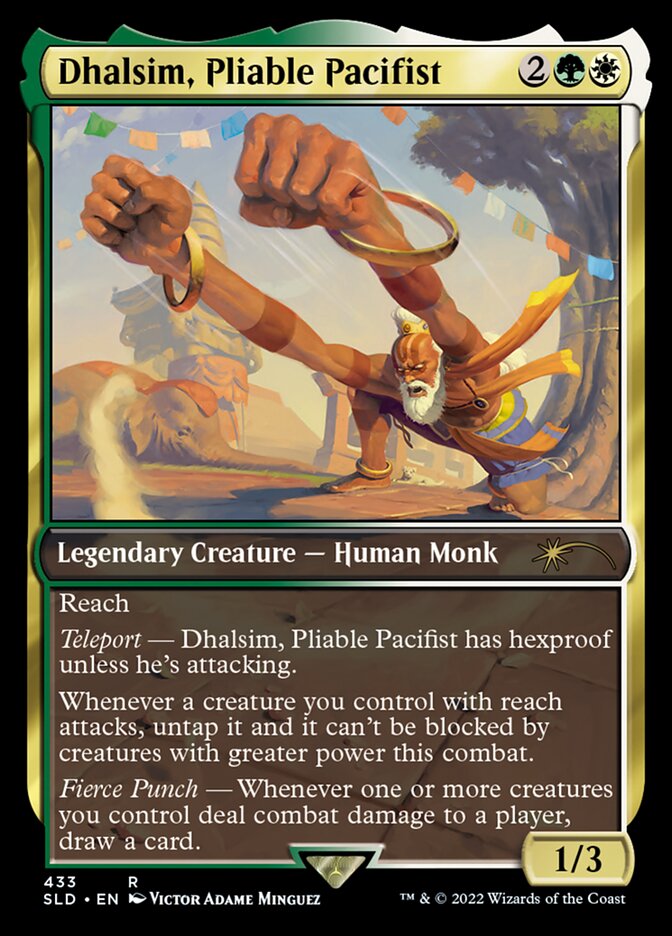 Dhalsim, Pliable Pacifist [Secret Lair Drop Series] | Dumpster Cat Games