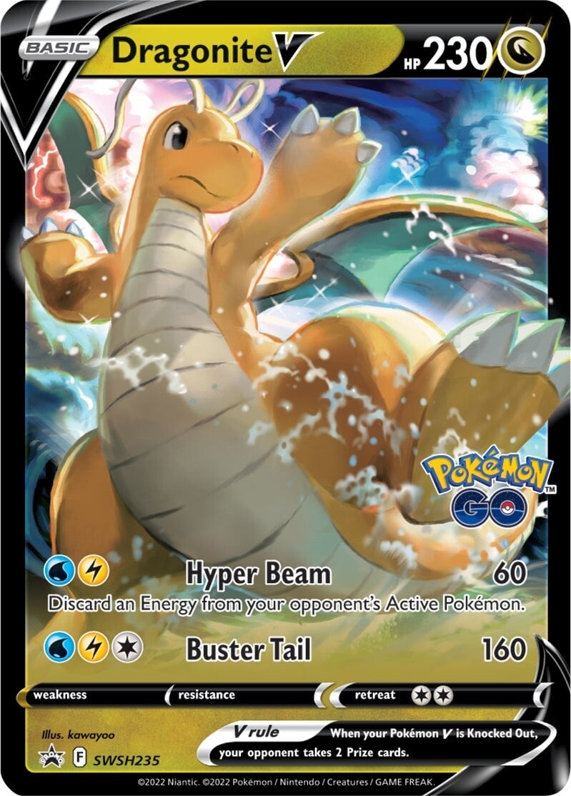 Dragonite V (SWSH235) [Sword & Shield: Black Star Promos] | Dumpster Cat Games