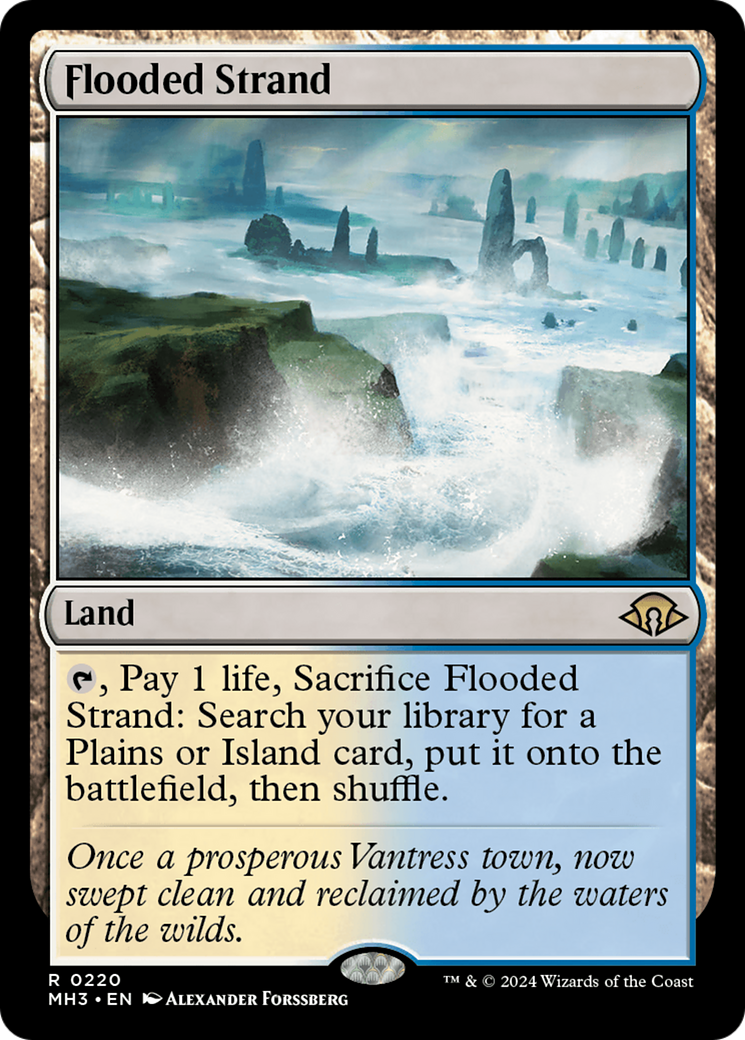 Flooded Strand [Modern Horizons 3] | Dumpster Cat Games