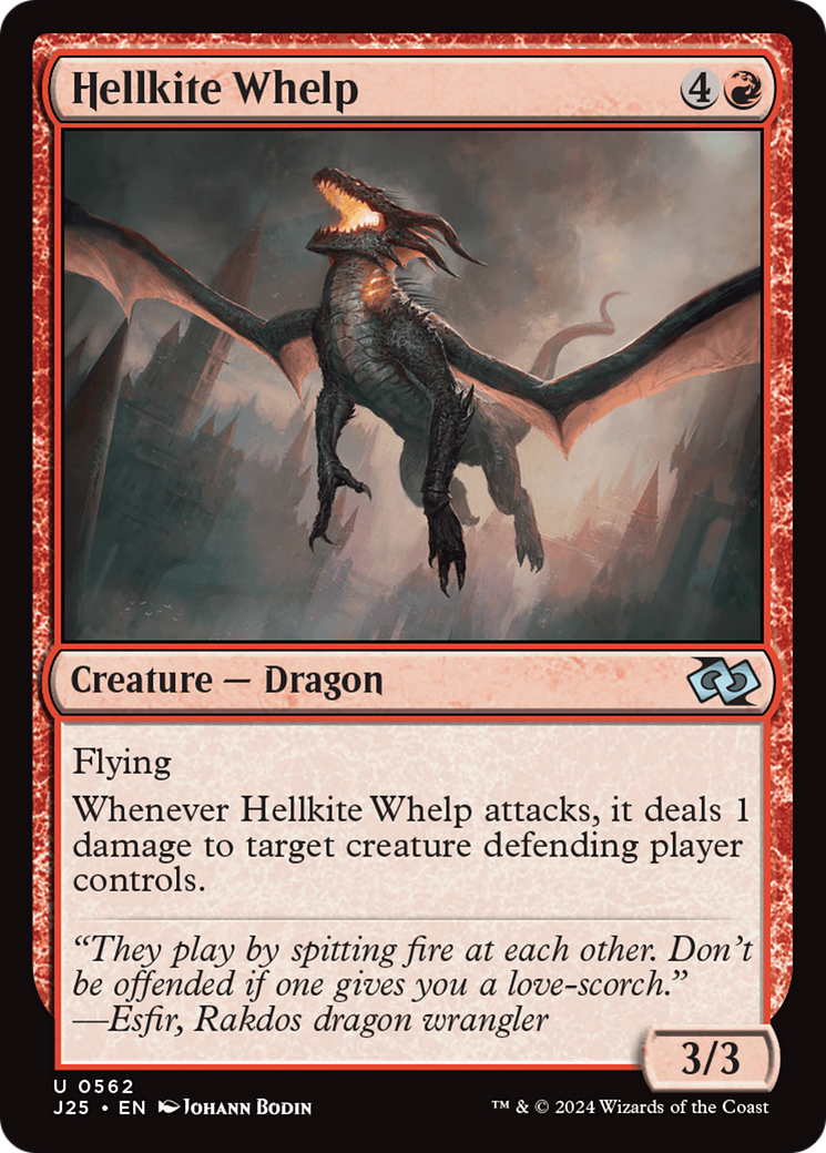 Hellkite Whelp [Foundations Jumpstart] | Dumpster Cat Games