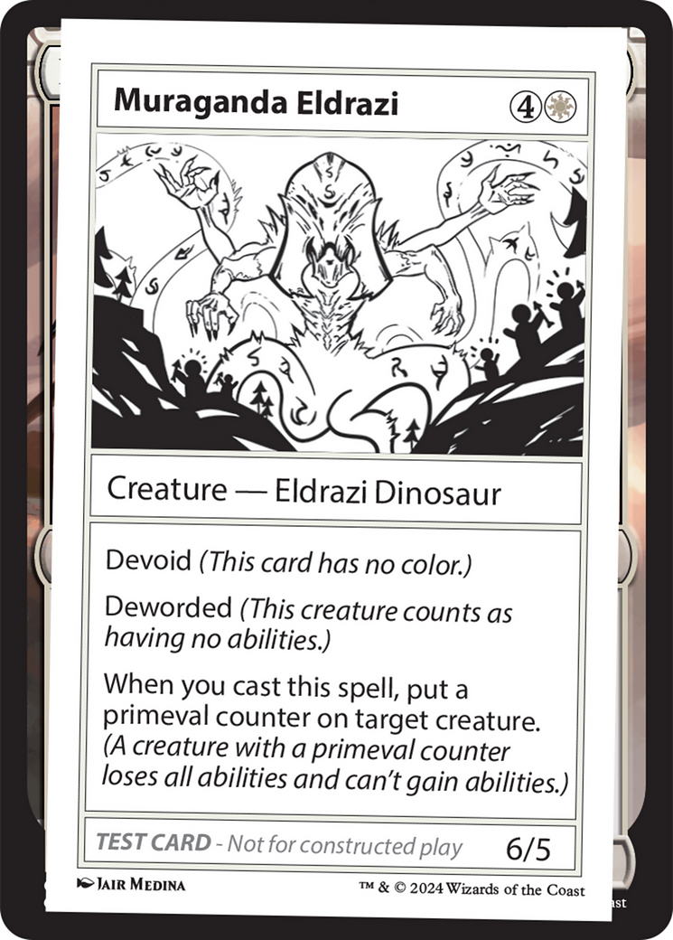 Muraganda Eldrazi [Mystery Booster 2 Playtest Cards] | Dumpster Cat Games