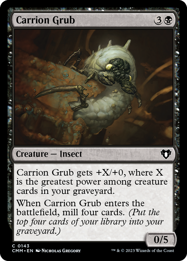 Carrion Grub [Commander Masters] | Dumpster Cat Games