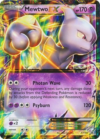 Mewtwo EX (XY183) (Jumbo Card) [XY: Black Star Promos] | Dumpster Cat Games