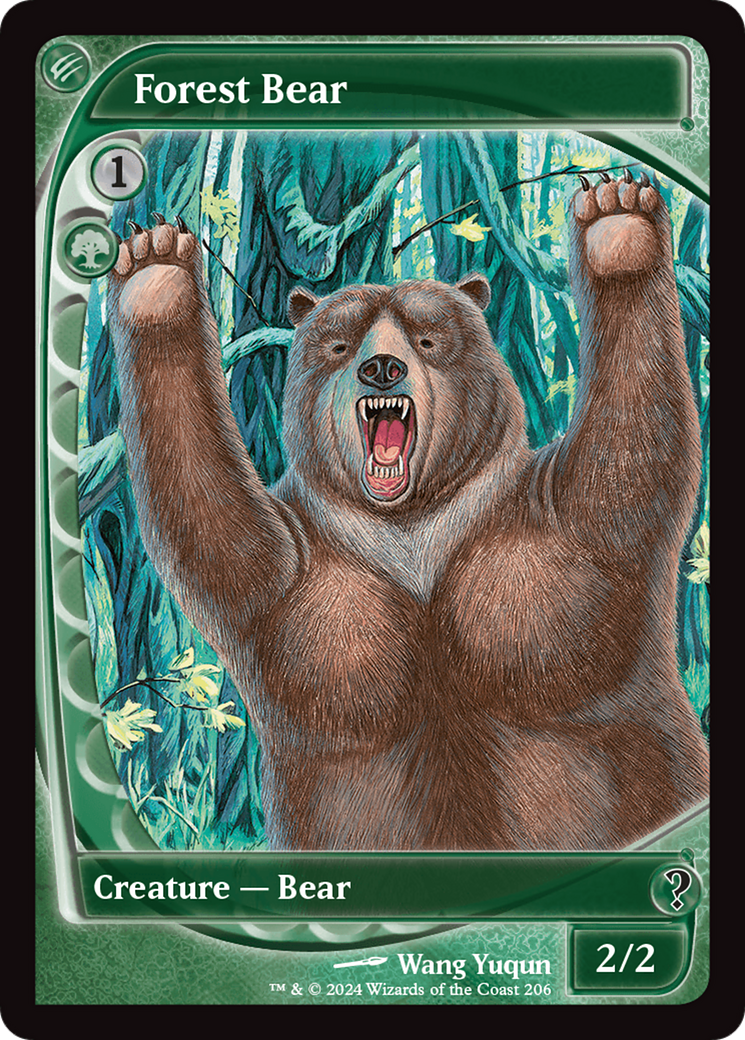 Forest Bear (Future Sight) [Mystery Booster 2] | Dumpster Cat Games