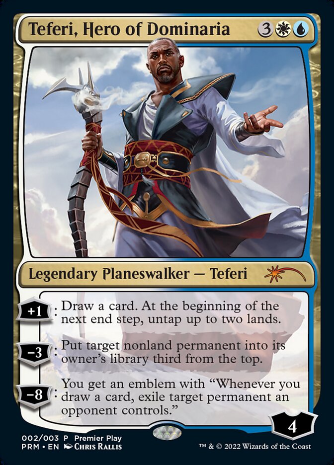 Teferi, Hero of Dominaria [Pro Tour Promos] | Dumpster Cat Games