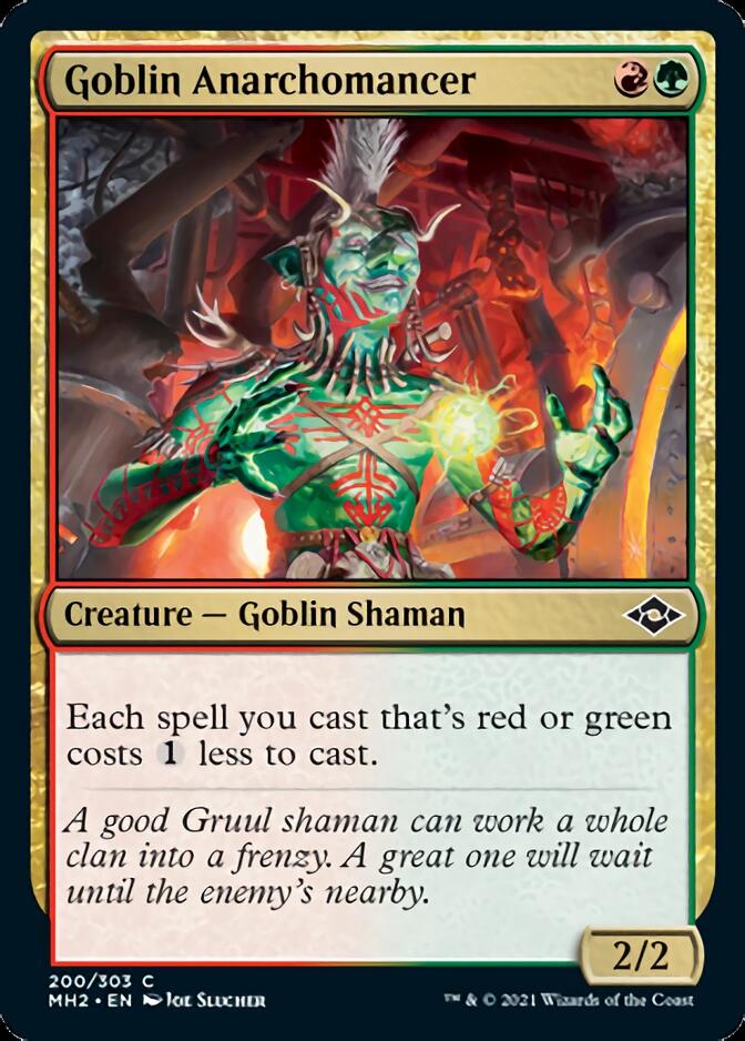 Goblin Anarchomancer [Modern Horizons 2] | Dumpster Cat Games