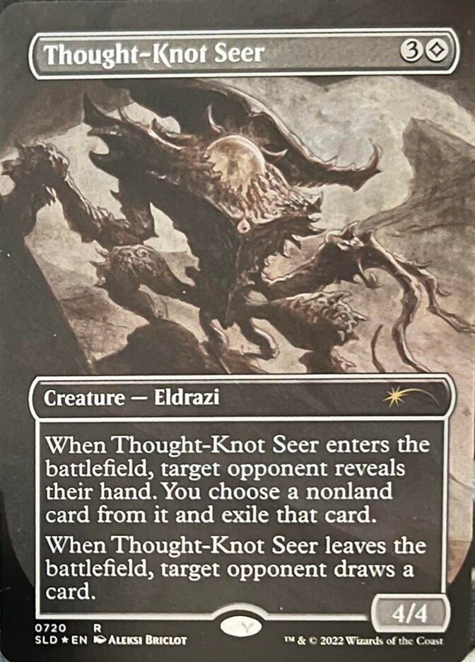 Thought-Knot Seer (720) (Borderless) [Secret Lair Drop Promos] | Dumpster Cat Games