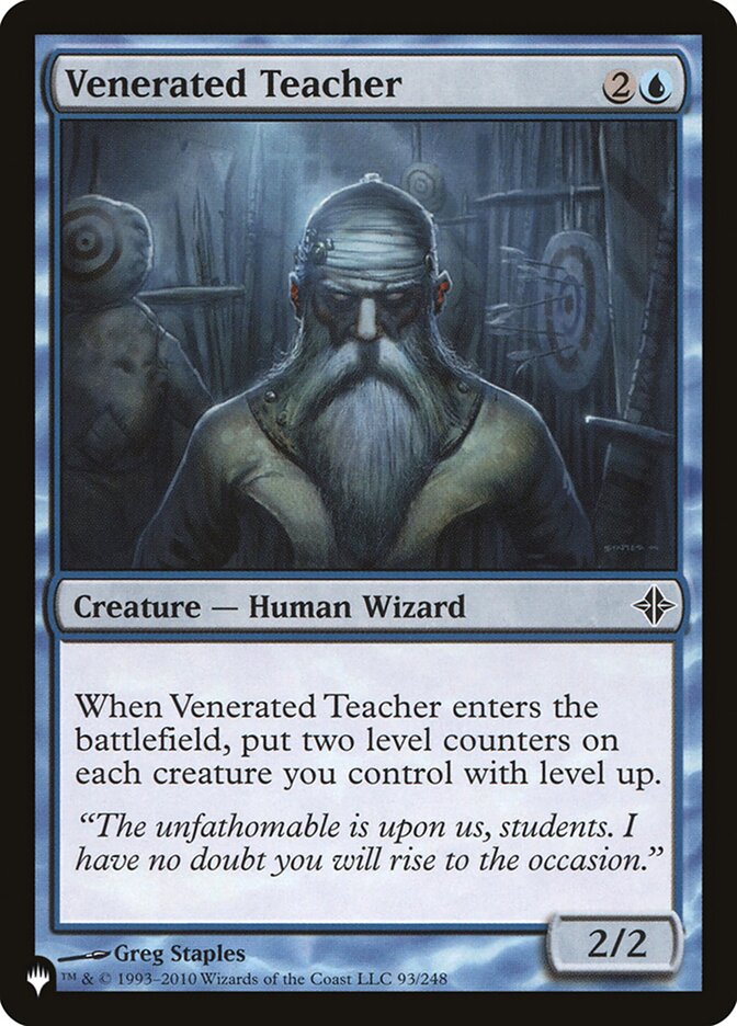 Venerated Teacher [The List] | Dumpster Cat Games