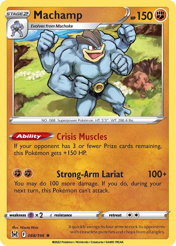 Machamp (088/196) [Sword & Shield: Lost Origin] | Dumpster Cat Games