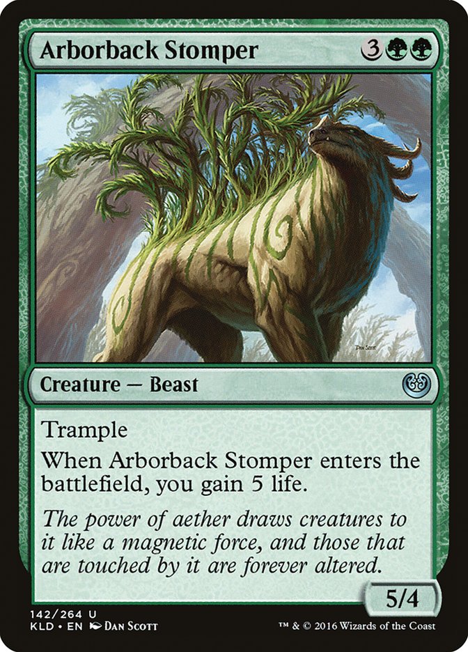 Arborback Stomper [Kaladesh] | Dumpster Cat Games