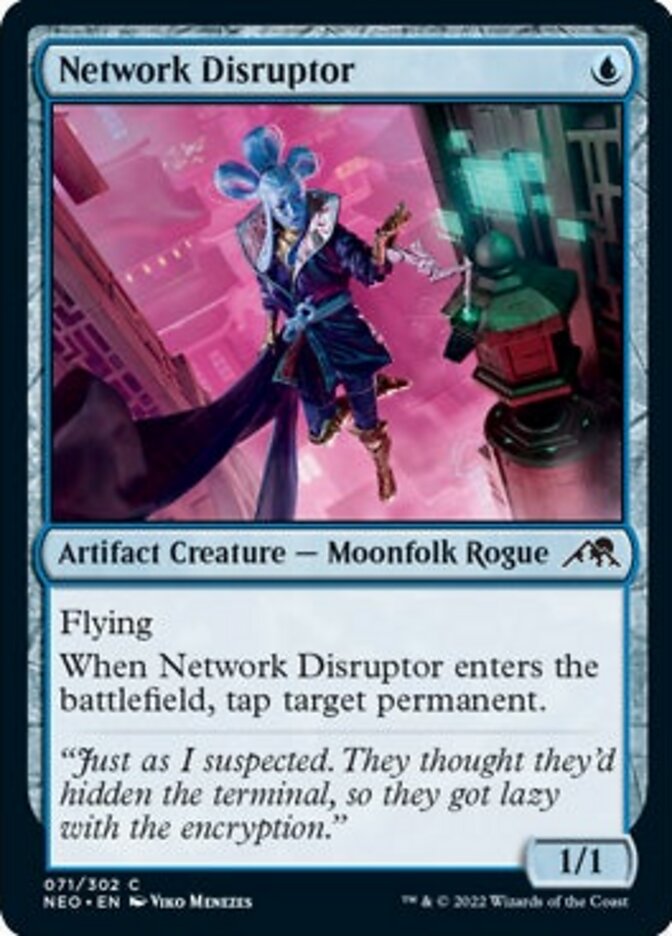 Network Disruptor [Kamigawa: Neon Dynasty] | Dumpster Cat Games