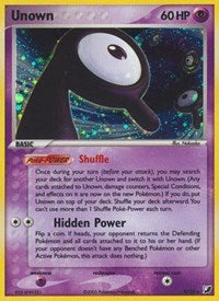 Unown (R) (R/28) [EX: Unseen Forces] | Dumpster Cat Games