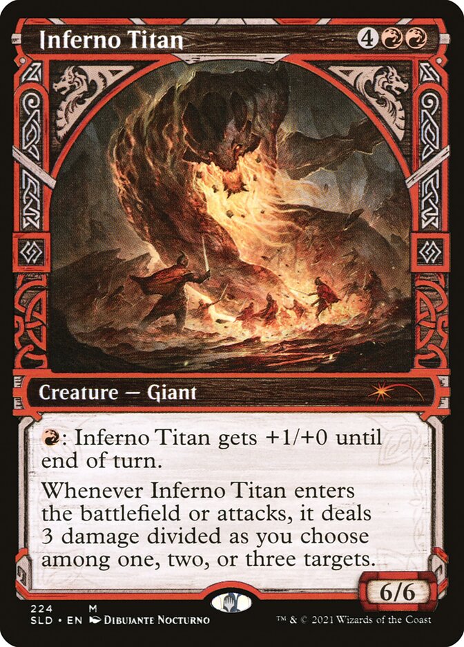 Inferno Titan [Secret Lair Drop Series] | Dumpster Cat Games