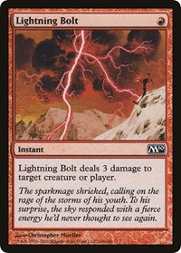 Lightning Bolt (M10) (Oversized) [Oversize Cards] | Dumpster Cat Games