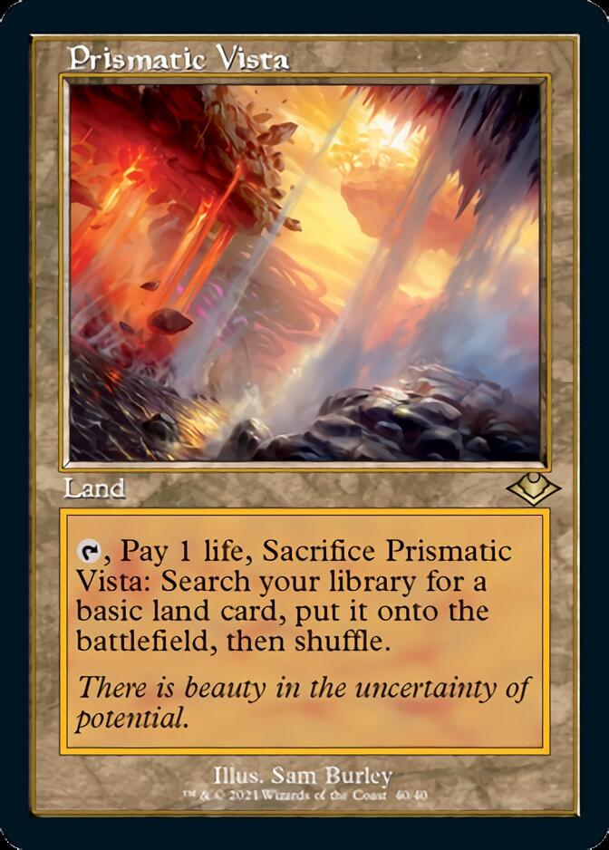 Prismatic Vista (Retro) [Modern Horizons] | Dumpster Cat Games