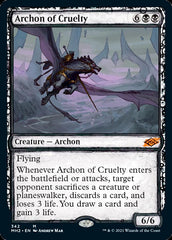 Archon of Cruelty (Sketch) [Modern Horizons 2] | Dumpster Cat Games