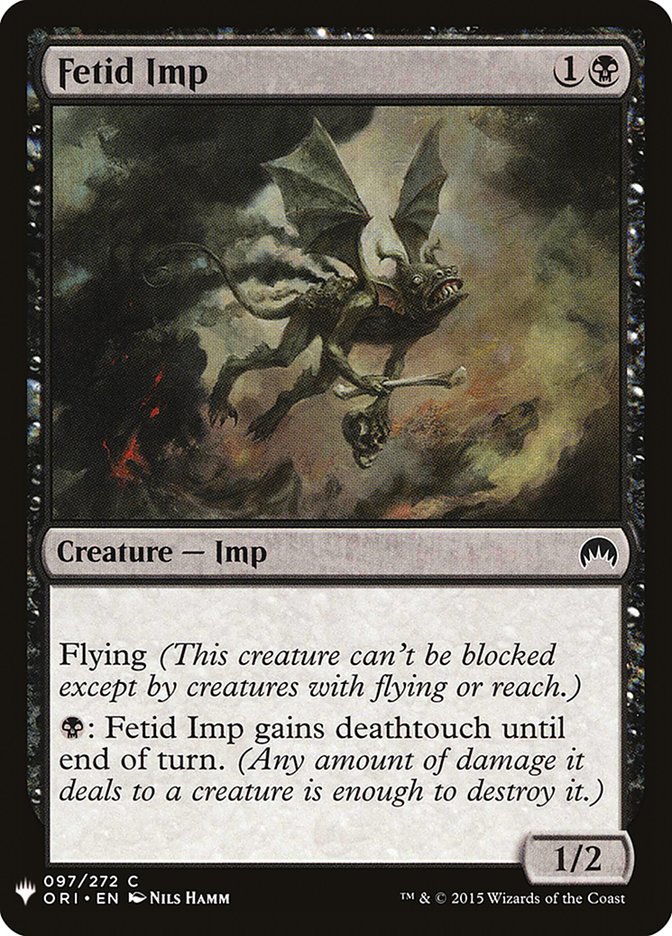 Fetid Imp [Mystery Booster] | Dumpster Cat Games