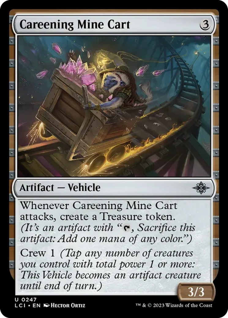 Careening Mine Cart [The Lost Caverns of Ixalan] | Dumpster Cat Games