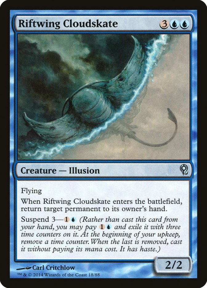 Riftwing Cloudskate [Duel Decks: Jace vs. Vraska] | Dumpster Cat Games