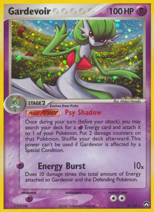Gardevoir (9/108) [EX: Power Keepers] | Dumpster Cat Games