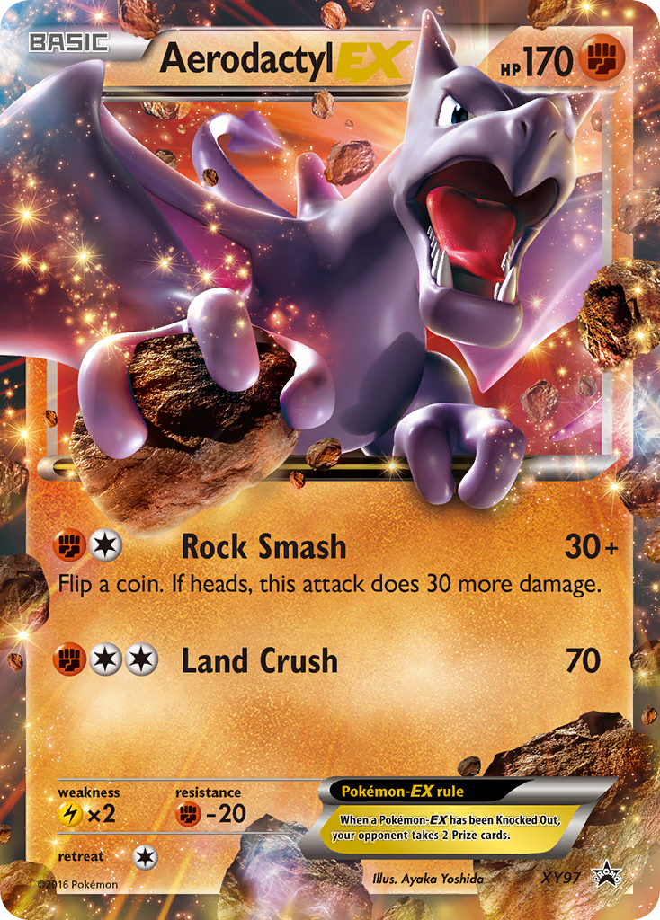 Aerodactyl EX (XY97) [XY: Black Star Promos] | Dumpster Cat Games