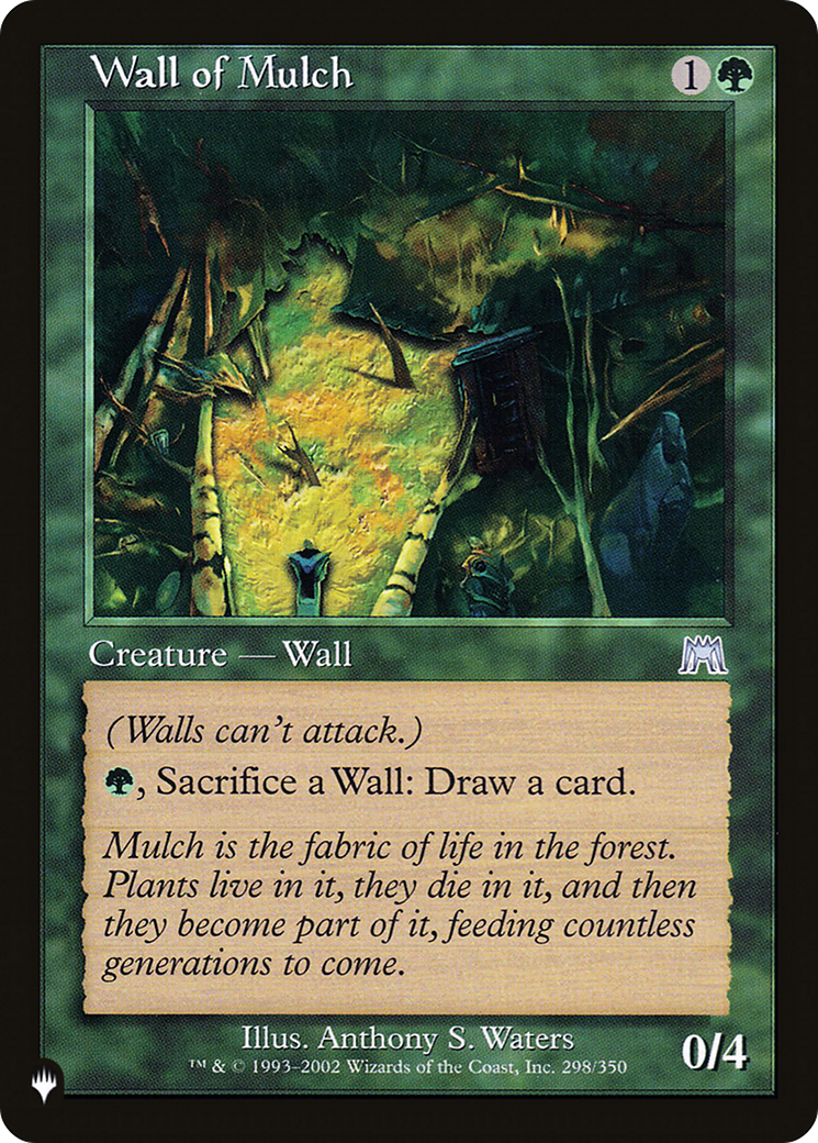 Wall of Mulch [The List Reprints] | Dumpster Cat Games