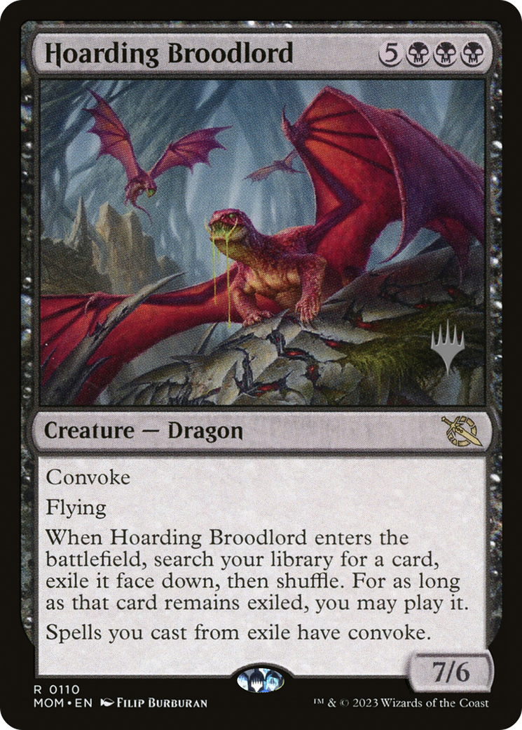 Hoarding Broodlord (Promo Pack) [March of the Machine Promos] | Dumpster Cat Games