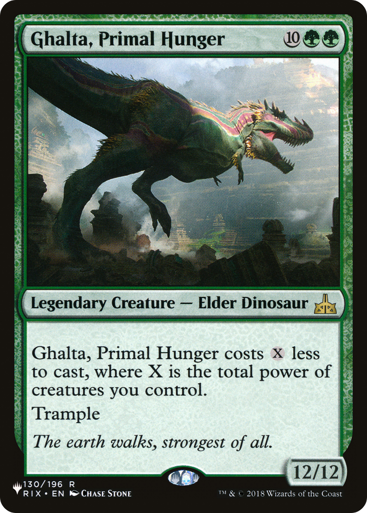 Ghalta, Primal Hunger [The List] | Dumpster Cat Games