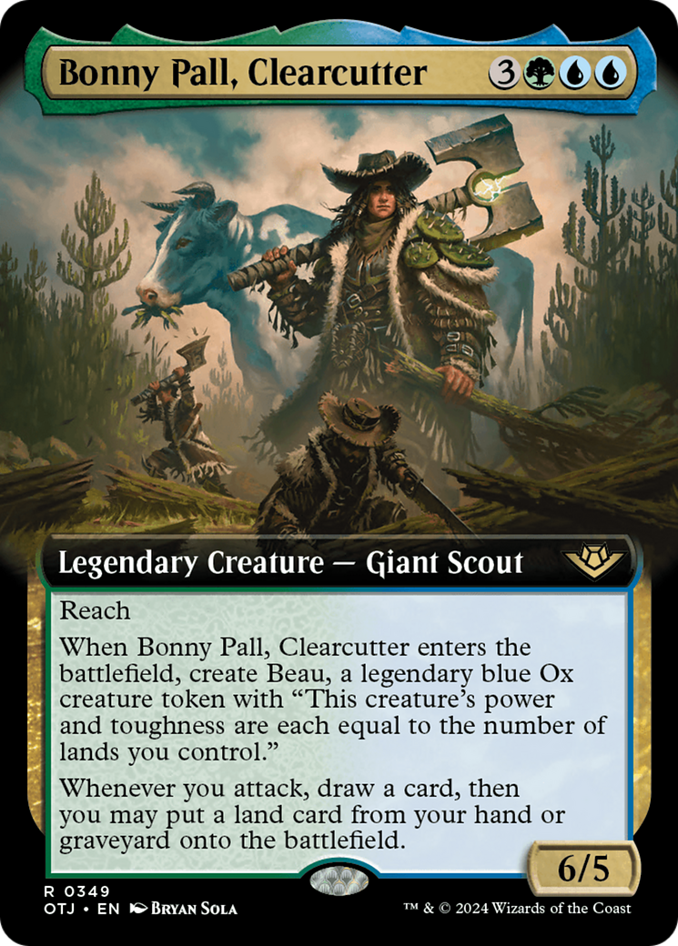 Bonny Pall, Clearcutter (Extended Art) [Outlaws of Thunder Junction] | Dumpster Cat Games