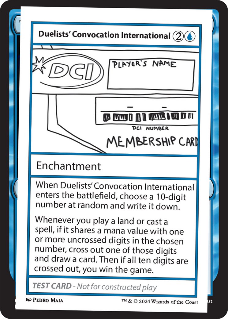 Duelists' Convocation International [Mystery Booster 2 Playtest Cards] | Dumpster Cat Games