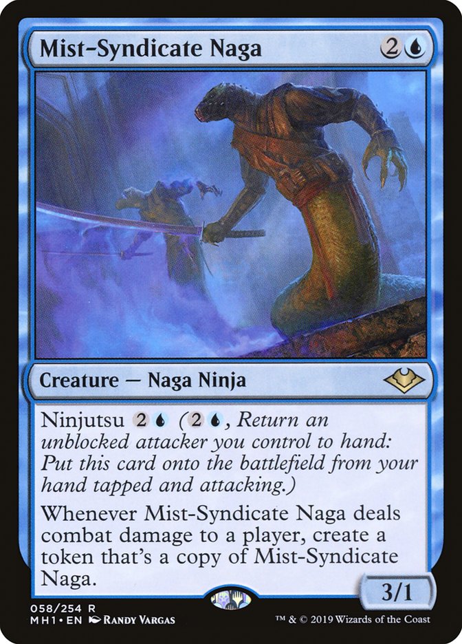 Mist-Syndicate Naga [Modern Horizons] | Dumpster Cat Games