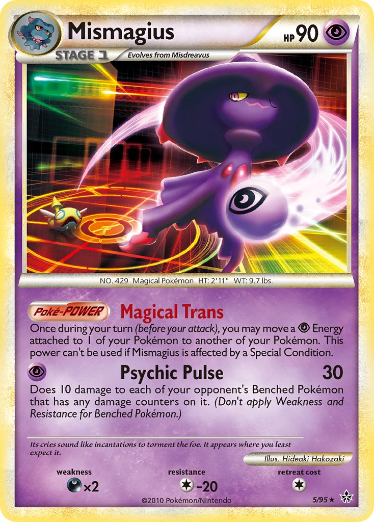 Mismagius (5/95) (Theme Deck Exclusive) [HeartGold & SoulSilver: Unleashed] | Dumpster Cat Games