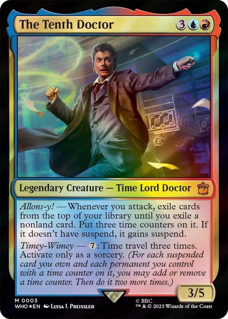 The Tenth Doctor [Doctor Who] | Dumpster Cat Games